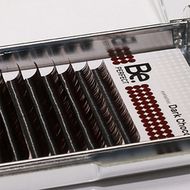 Ресницы 0,10/13 D Be Perfect темно-коричневые 16 линий