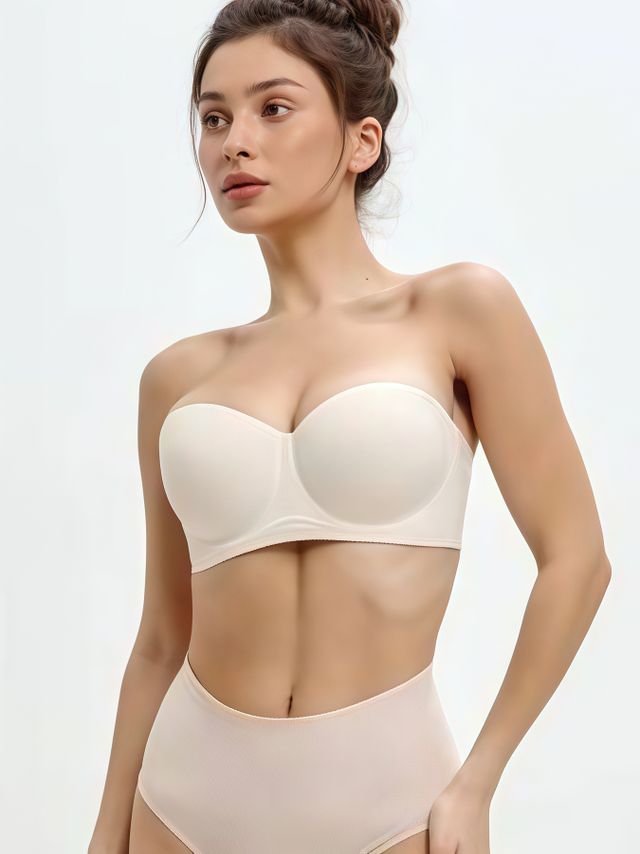 Бюстгальтер Бандо бежевый