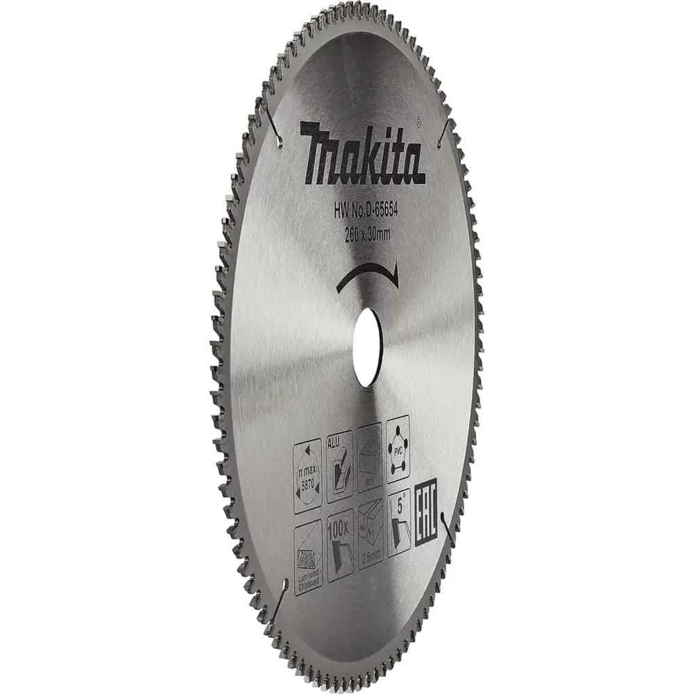 Пильный диск универсальный 260 мм Makita D-65654