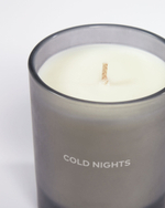 Ароматическая свеча Cold Nights серая 180 г