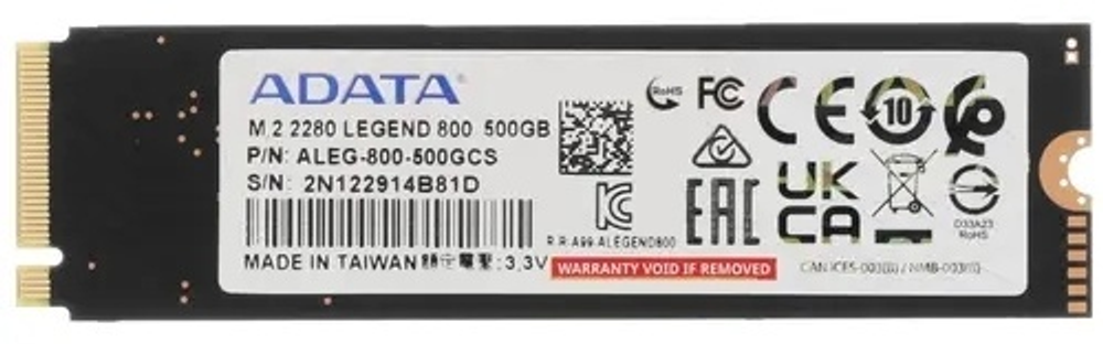 SSD ADATA ALEG-800-500GCS 500 Гб