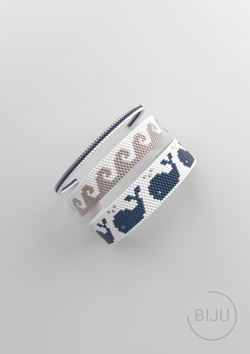 Схема PEYOTE, Схема браслета мозаичное плетение, узор из Miyuki Delica 11/0, файл PDF, №165