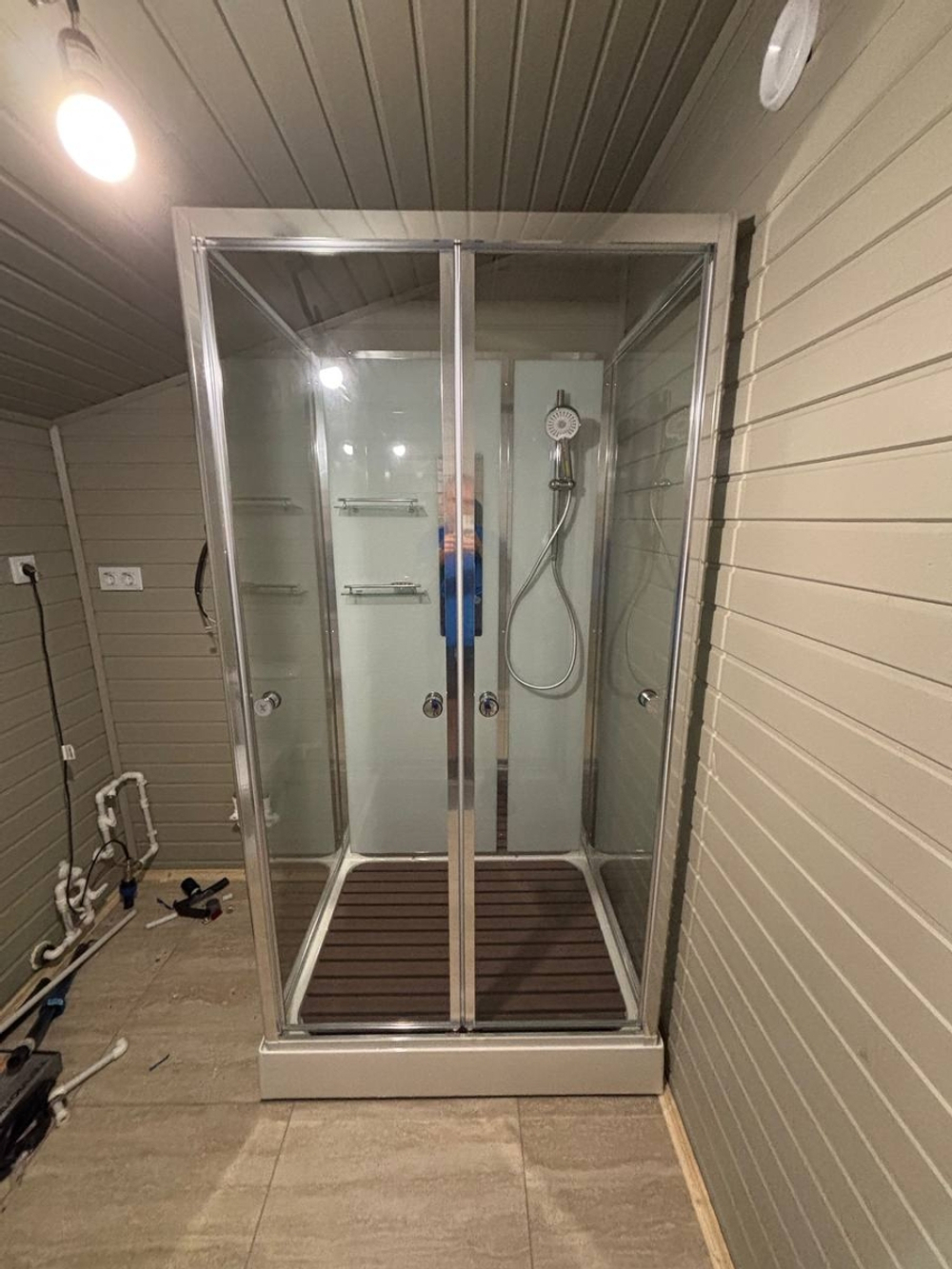 Душевая кабина AvaCan (АваКан) V2810N с низким поддоном, 100х80х208