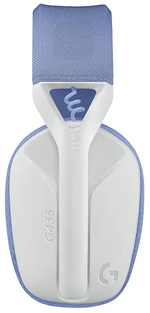 Беспроводная компьютерная гарнитура Logitech G G435, белый/сиреневый