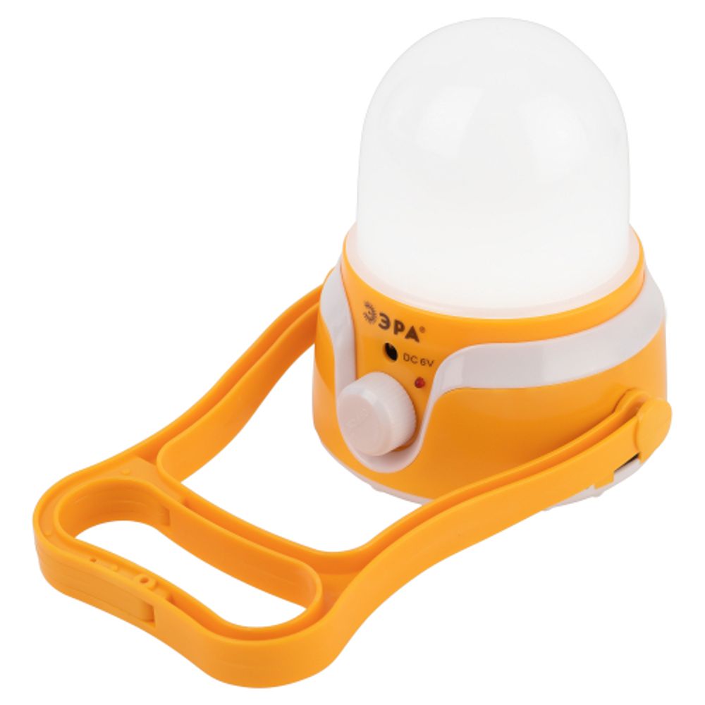 Фонарь кемпинговый светодиодный ЭРА KA-801 Гном аккумуляторный 4 Вт, 1700мАч 5V, USB, подвес + диммер