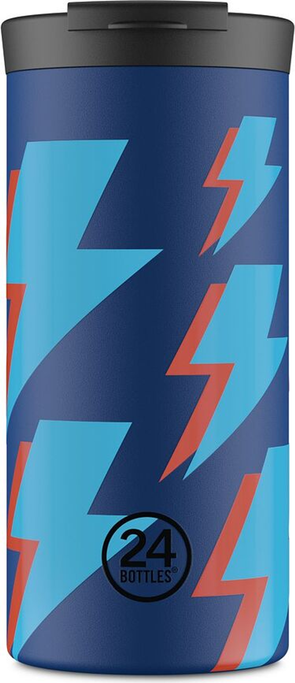 Термокружка 24Bottles, Travel Tumbler Zap Zap, 600 мл, нержавеющая сталь, синяя