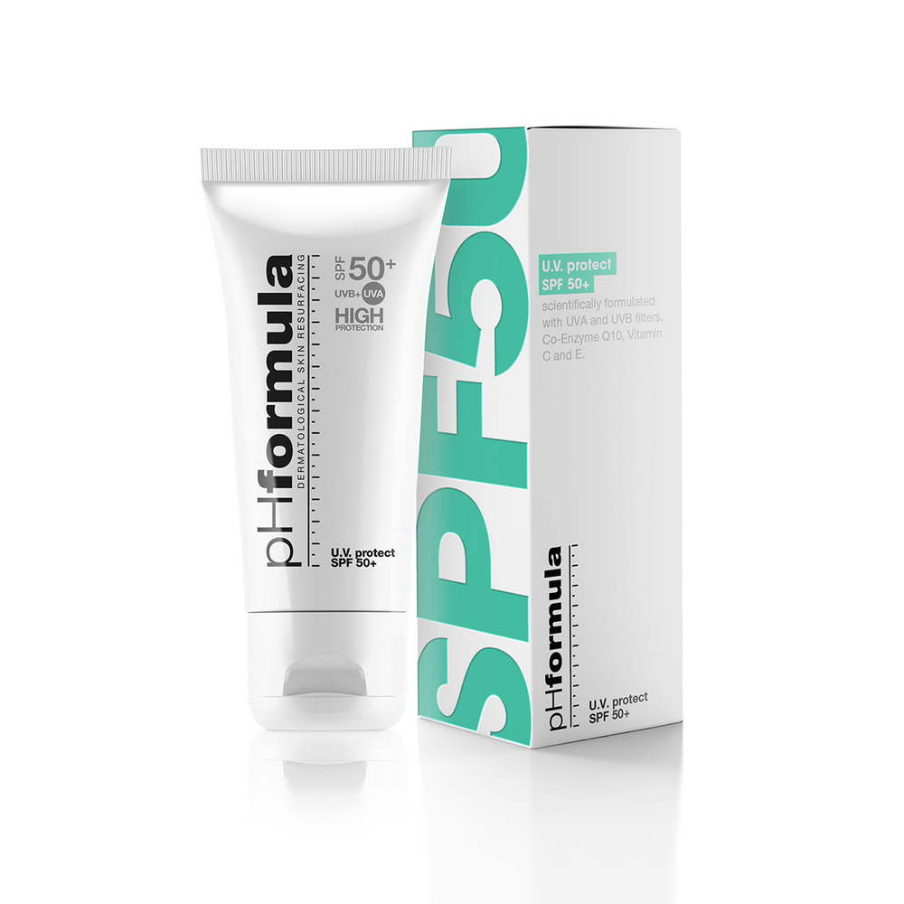 Солнцезащитный UVA-UVB крем SPF 50+ (U.V. protect SPF 50+) 50мл