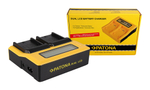 Зарядное устройство Patona Dual LCD USB для 2х аккумуляторов Sony NP-F970