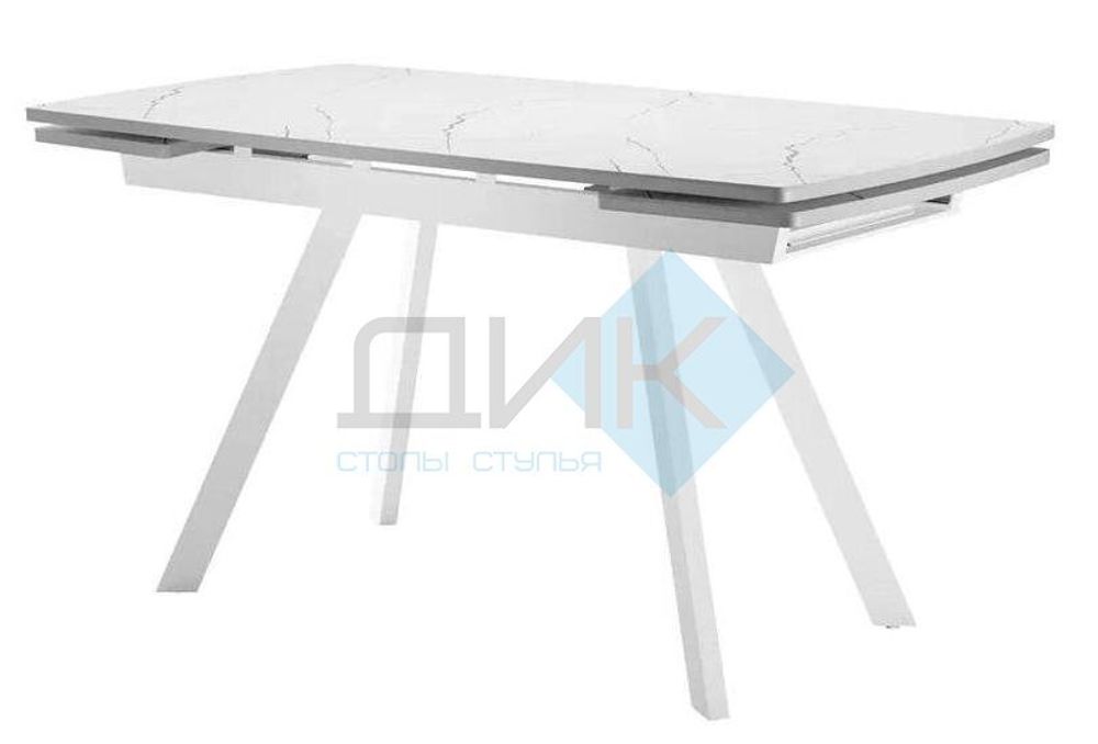 Стол DikLine US120 опоры белые