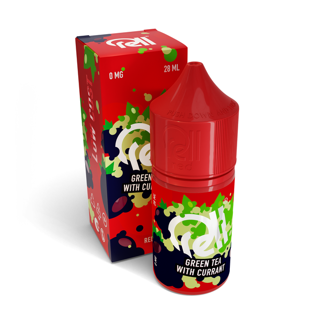 Rell Red 28 мл - Green Tea With Currant (0 мг)