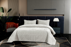 Покрывало 160x220 Sofi De MarkO Деварта светло-серое