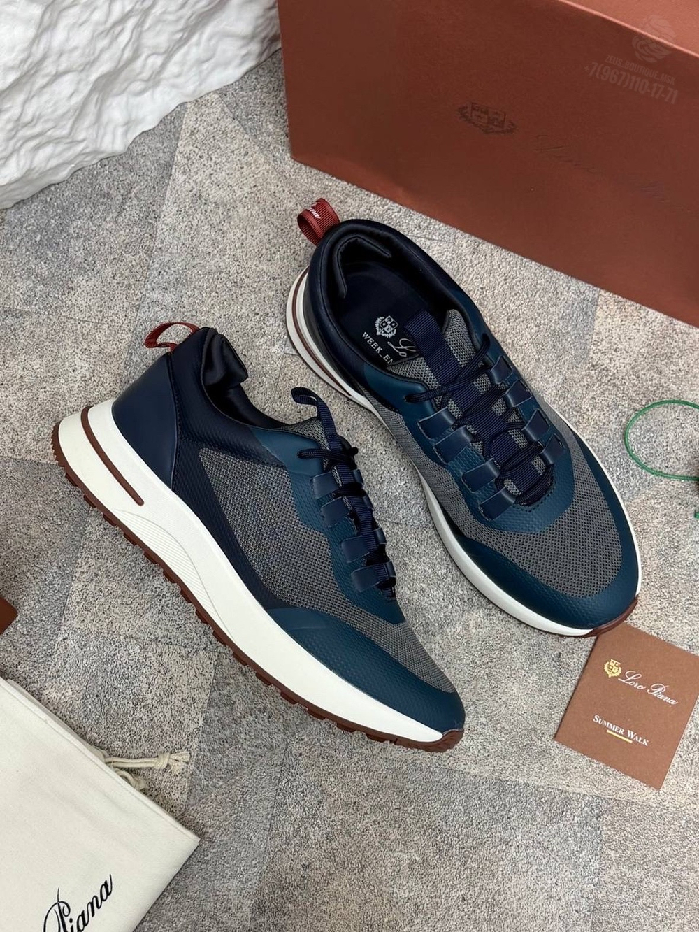 Кроссовки Loro Piana Week End Walk