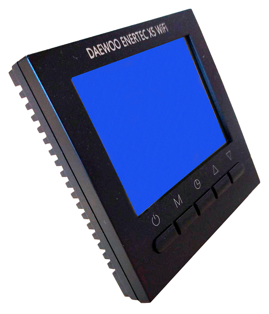 Программируемый терморегулятор Daewoo Enertec X5 BLACK (Wi-Fi)