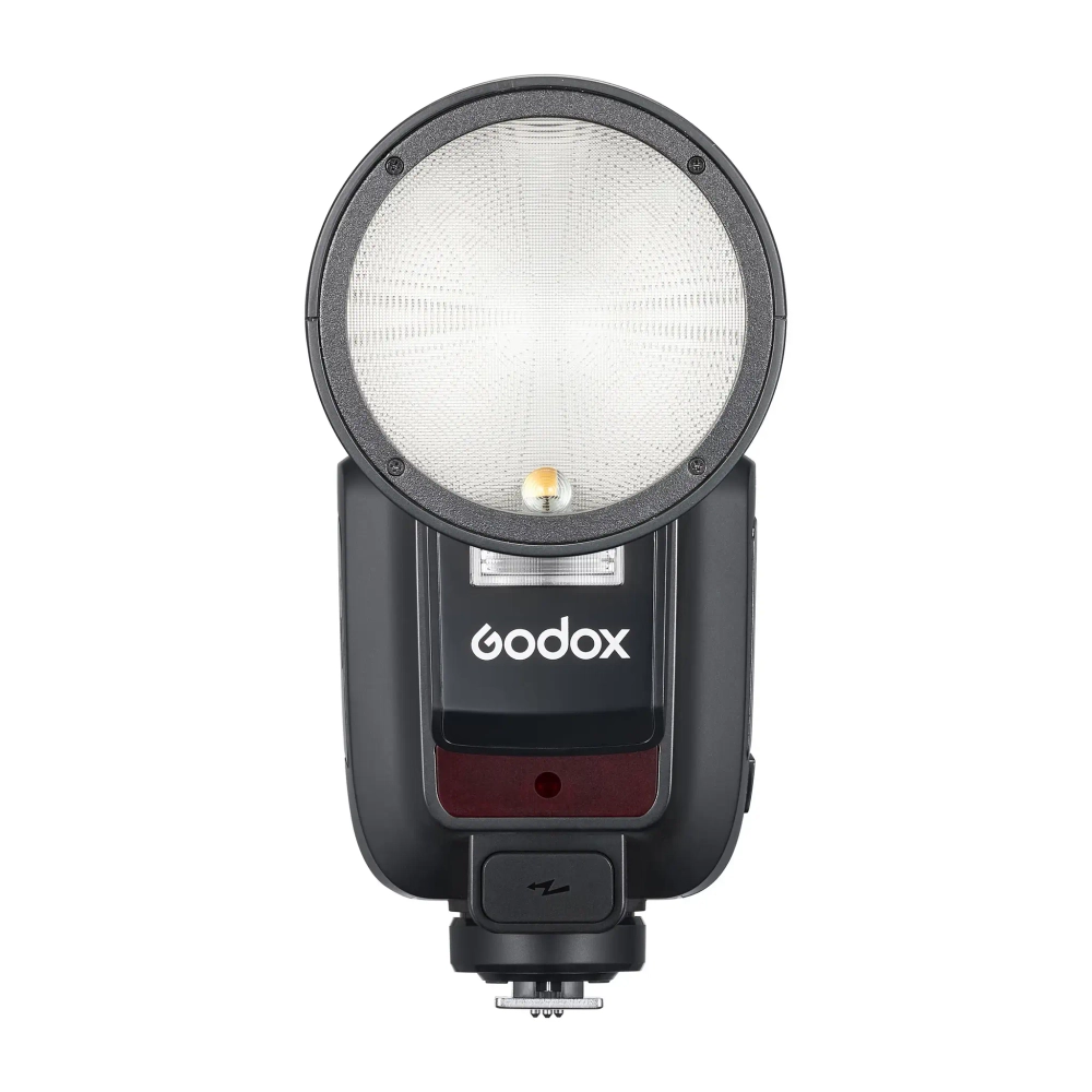 Вспышка накамерная Godox V100C TTL с круглой головкой для Canon