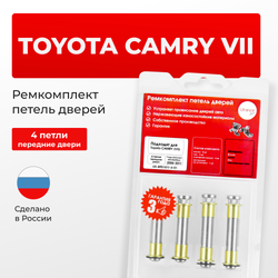 Ремкомплект (втулки) петель передних дверей Toyota CAMRY (VII) [Кузов: ACV40,GSV40, ASV40, AHV40, ACV4#] (4 петли, RPD1011-4) 2006-2011