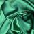 Мерный лоскут 1,55 шелк    атласный с эластаном  зеленого цвета 1182