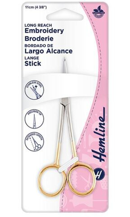 Ножницы для вышивания, 10,5 см, цвет золотой (10702070/210722/3223186/1_Пакистан)