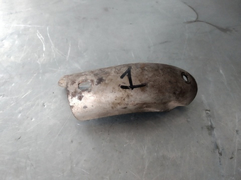 тепловой экран на колено глушителя (1)