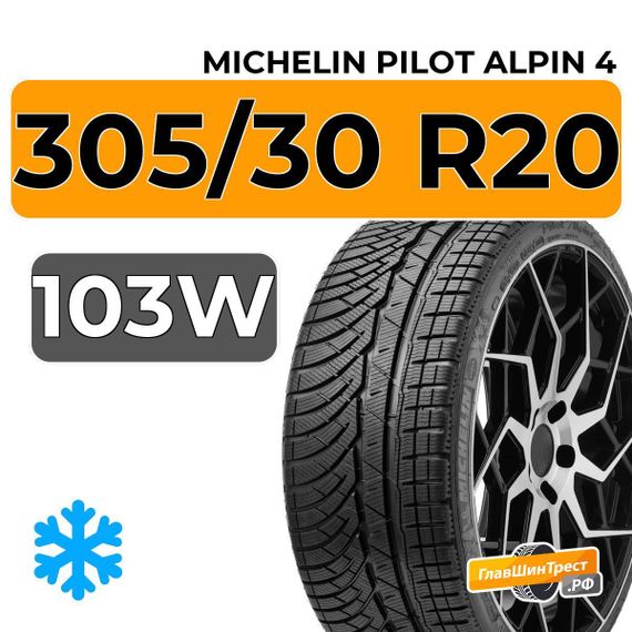 Michelin Pilot Alpin 4 305/30 R20 103W XL