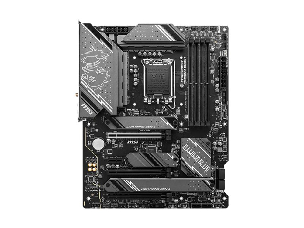 Материнская плата MSI Z790 Gaming Plus Wifi, Socket LGA 1700, Intel Z790, ATX, RTL