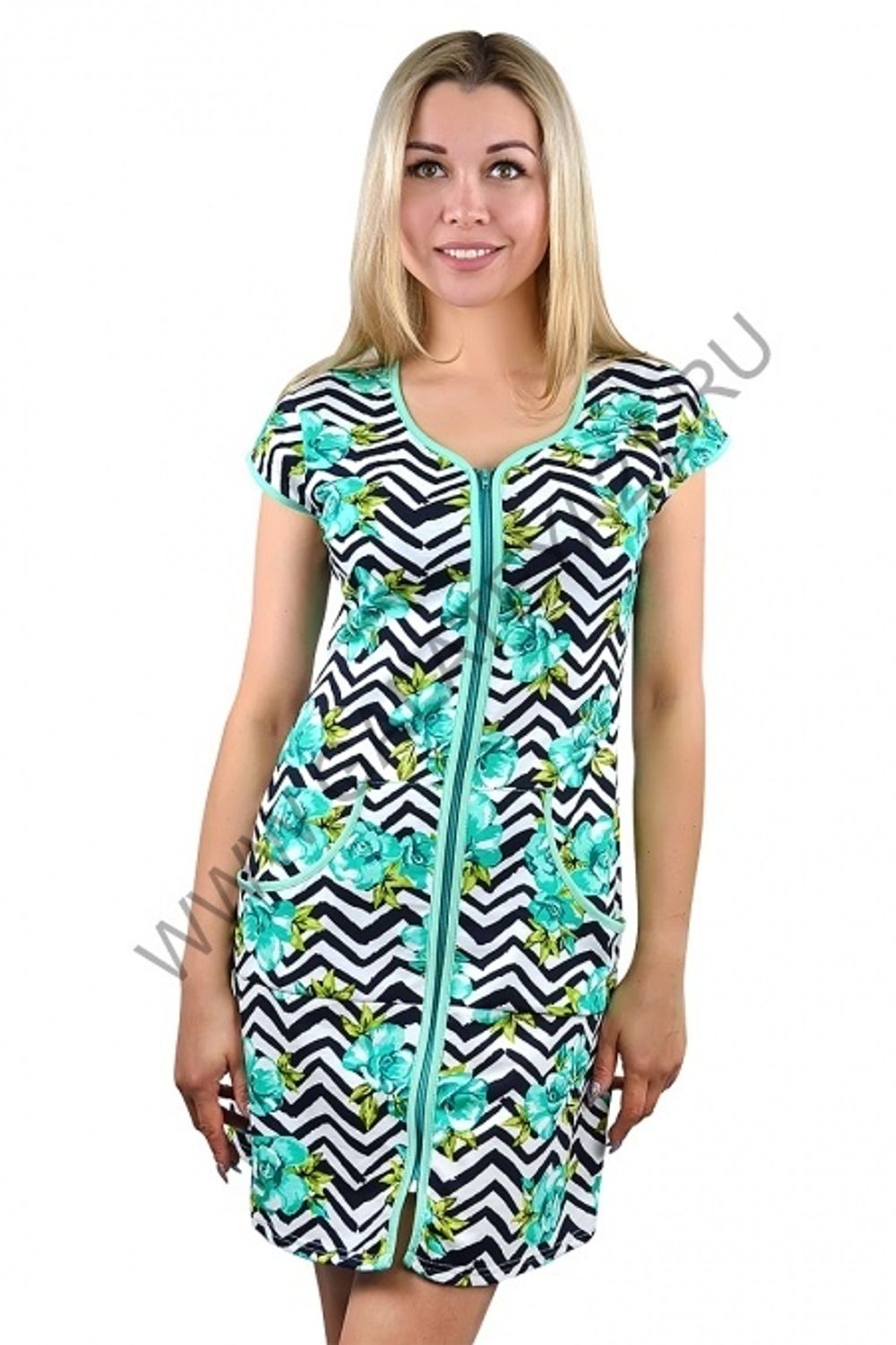 С-90 Халат из 100% хлопка / 164-170 см