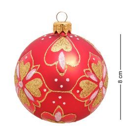 Элита НФШ-1104 Набор ел.украшений Шар 2шт «Диадема» 80 мм