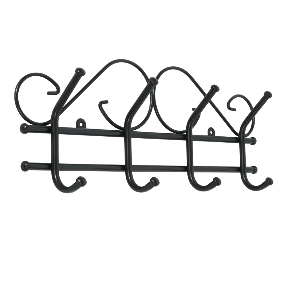 Вешалка  Ажур 4 арт.ВНА 200 Ч (черный)