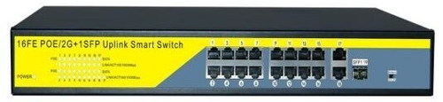 POE-1603-1 коммутатор PoE 16+3 портов +1 SFP, металлический корпус