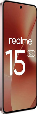 6.77" Смартфон REALME 15 8/256Gb,  RMX5106,  NFC,  AMOLED,  144Гц,  7000мAч,  розовый