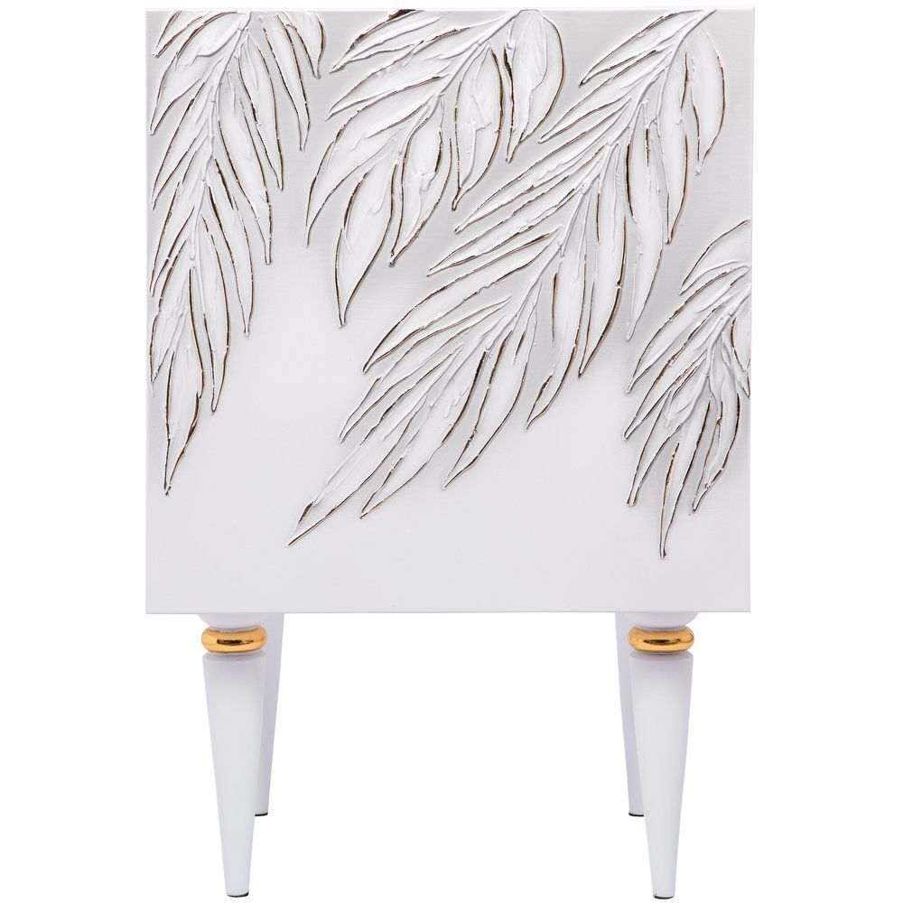 Тумба прикроватная Тропик Классика Айс Голд правая