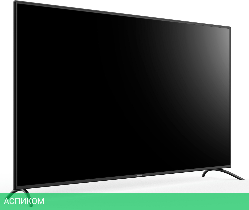 Телевизор Starwind SW-LED65UG402 стальной/черный