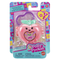 Polly Pocket - Фруктовый сюрприз КЛУБНИКА Компактный набор JKC87