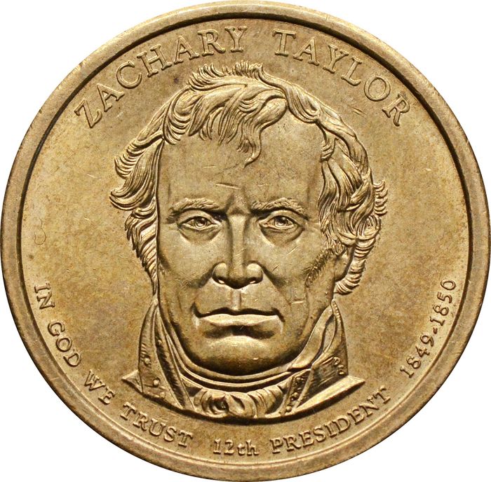 1 доллар (dollar) 2009 P США «Президент США - Джон Тайлер (1841-1845)»