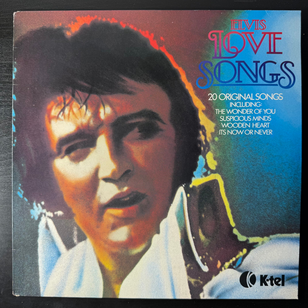 Elvis Presley ‎– Elvis Love Songs (Англия 1979г.)