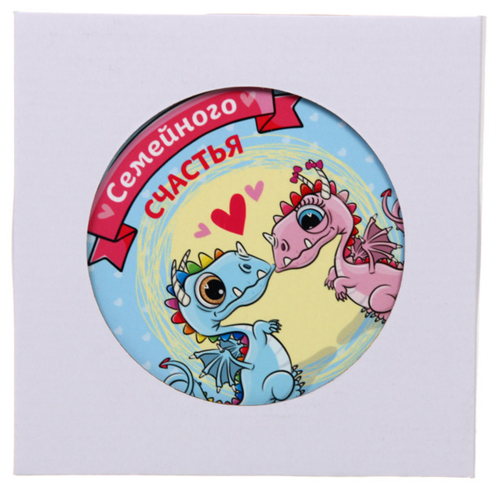 Подставка под горячее керамическая 16см «Влюбленная Парочка Френсис»