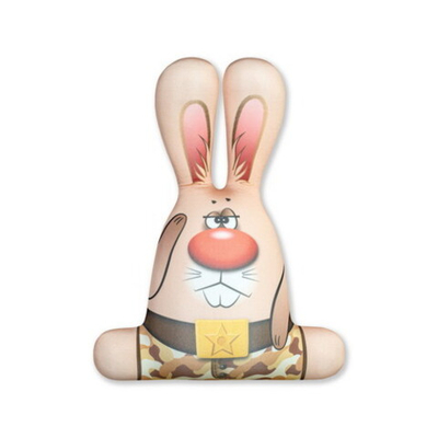 Антистресс "Зайка защитник" 57*19*9