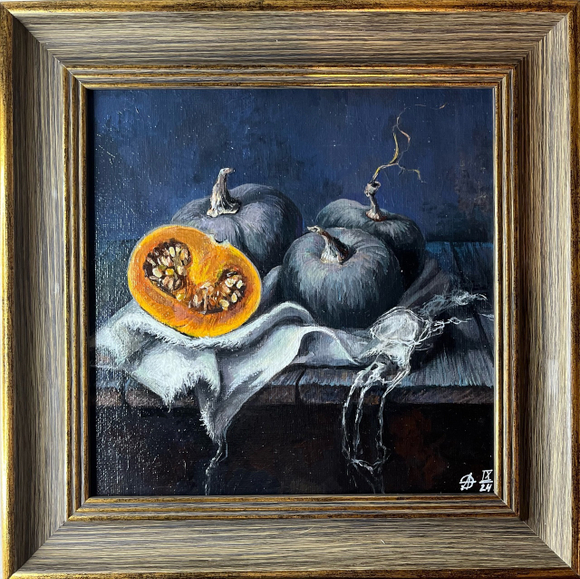 Мускатные тыквы созрели