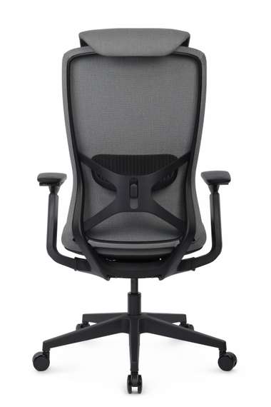 Кресло Gemini EGE-002A Черный пластик/Серый