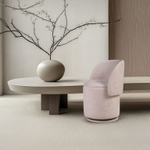 Пуф с кручением Bubble, шенилл puffy бежевый