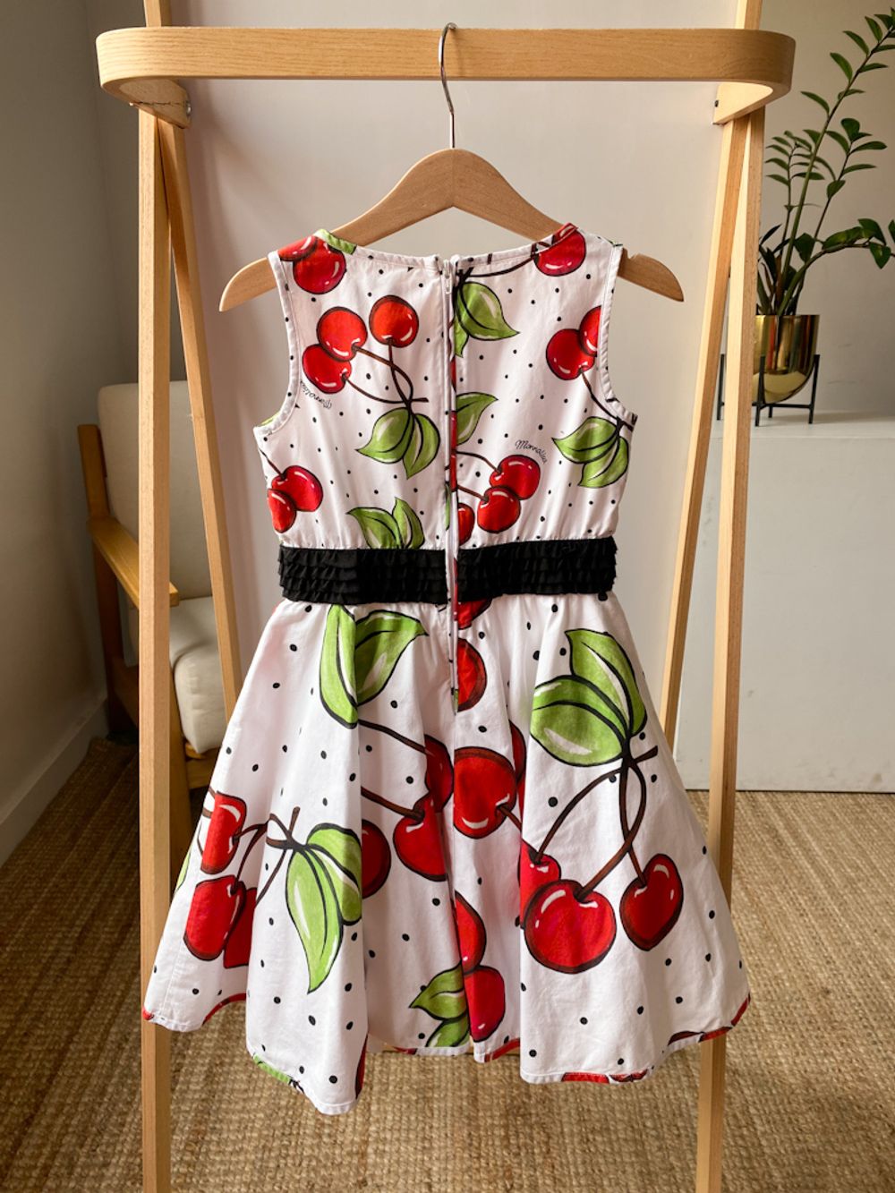 Хлопковое платье Monnalisa, 110