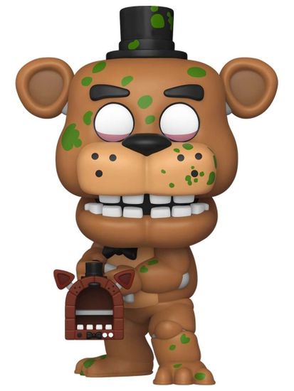 Фигурка Funko POP! Games Funko Fusion FNAF Freddy Fazbear w/Pizza Launcher w/Chase (1096) 88351 / Фигурка Фанко ПОП! по мотивам игры "Фанко Фьюжен", Фредди Фазбер (ЧЕЙЗ)
