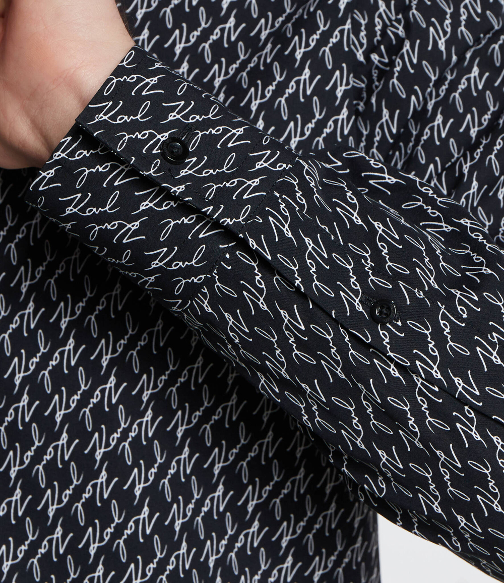 Рубашка Karl Lagerfeld - черный(605000 541678)