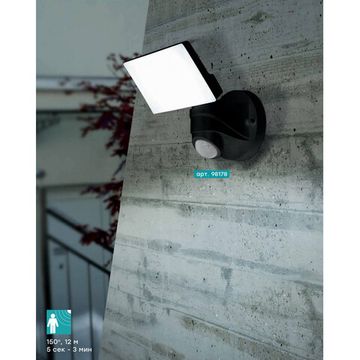 Уличный настенный светодиодный светильник 13W 5000K 98178 черный PAGINO Eglo