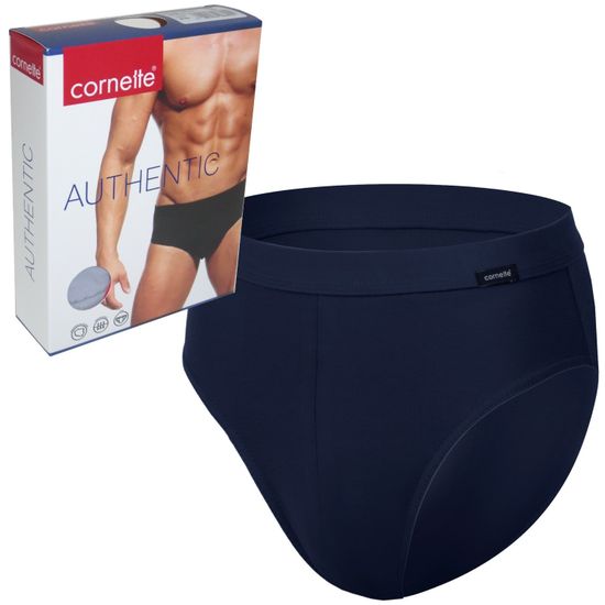 Трусы мужские  Cornette 221 Authentic slip classic,navy blue