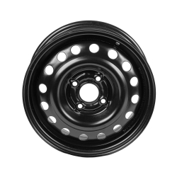 Диск штампованный R14 5.5J 4x100/56.6 ET45 GANZ Black GRN14033
