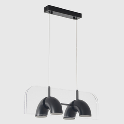 Светильник подвесной Crystal Lux ELEMENT SP24W LED BLACK