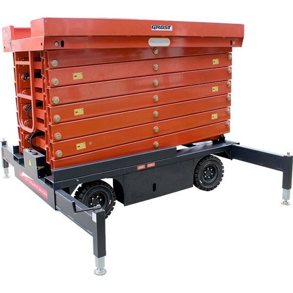 Подъемник GROST Tower 500-9 АС 380 ( PX 05-9000 AC 380 ) несамоходный  ножничного типа