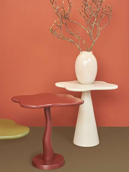 Столик приставной Fluid, 56х52 см, морская пена