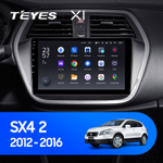 Teyes X1 9" для Suzuki SX4 2012-2016