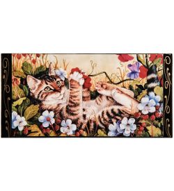 ШК-11/12-H Шкатулка-купюрница в технике декупаж (8х17х4)